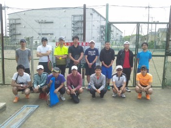 05/04(土) 男子シングルス 初中級＜大熊テニスクラブ＞