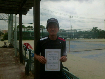 05/29(水) 65歳以上男子シングルス オープン(JOP公認大会グレードF2) 優勝＜エステステニスパーク＞