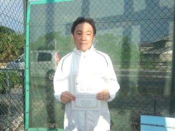 05/29(水) 55歳以上男子シングルス オープン(JOP公認大会グレードF2) 優勝＜エステステニスパーク＞