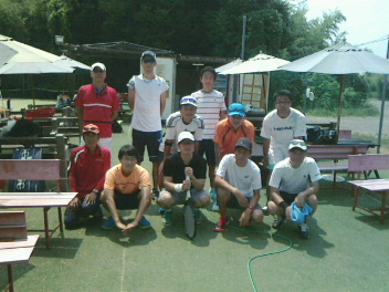 08/01(木) 男子シングルス 初級＜インスピリッツテニスクラブ＞