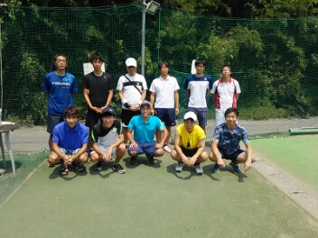 08/02(金) 男子シングルス 中級＜インスピリッツテニスクラブ＞