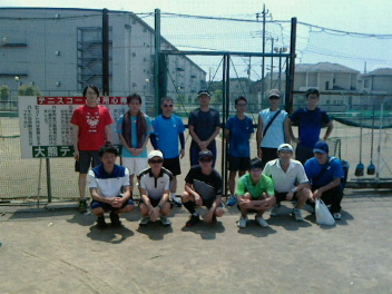 08/03(土) 男子シングルス 初中級＜大熊テニスクラブ＞