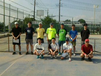 08/03(土) 男子シングルス 中級＜エステス・テニスパーク＞