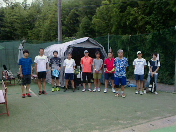 08/27(火) 男子シングルス 中級＜インスピリッツテニスクラブ＞