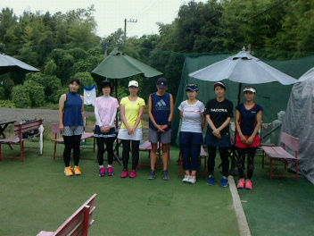 08/28(水) 女子シングルス 中級＜インスピリッツテニスクラブ＞