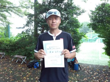 08/31(土) 男子シングルス 超初級 優勝＜ジャクパ狭山総合グラウンド＞