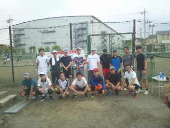08/31(土) 男子シングルス 中級＜大熊テニスクラブ＞