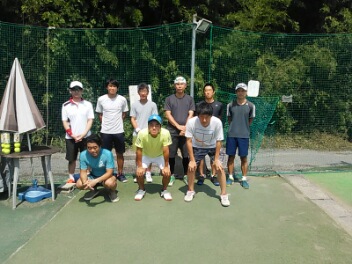 09/02(月) 男子シングルス 中上級＜インスピリッツテニスクラブ＞