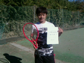 12/04(水) 男子シングルス オープン 優勝＜インスピリッツテニスクラブ＞