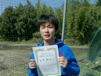 03/05(木) 男子シングルス オープン 優勝＜インスピリッツテニスクラブ＞