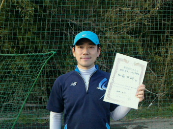 03/05(木) 男子シングルス 初中級 優勝＜インスピリッツテニスクラブ＞