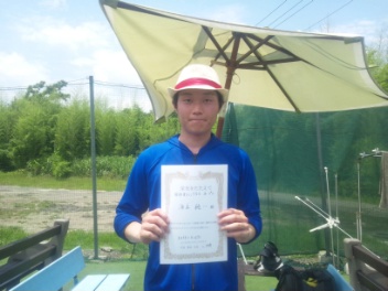 06/23(火) 男子シングルス オープン 優勝＜インスピリッツテニスクラブ＞