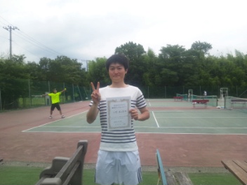 06/23(火) 男子シングルス オープン 優勝＜インスピリッツテニスクラブ＞