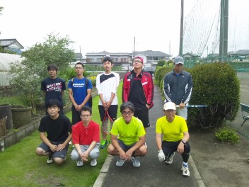 07/04(土) 男子シングルス 超初級＜桶川グリーンテニスクラブ＞