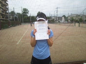 07/07(火) 女子シングルス オープン 優勝＜東大宮テニスクラブ＞