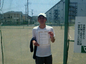 07/12(日) 男子シングルス オープン 優勝＜大熊テニスクラブ＞