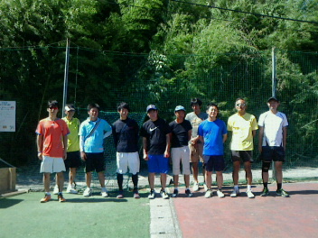 07/22(水) 男子シングルス 中級＜インスピリッツテニスクラブ＞