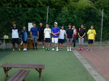 07/23(木) 男子シングルス 初級＜インスピリッツテニスクラブ＞