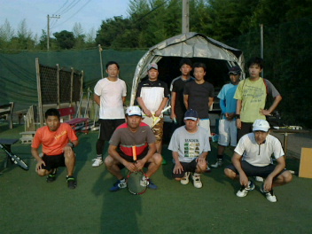 07/26(日) 男子シングルス 初中級＜インスピリッツテニスクラブ＞