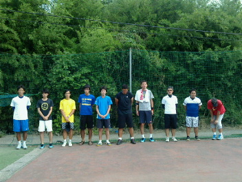 07/30(木) 男子シングルス オープン＜インスピリッツテニスクラブ＞