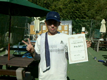 11/05(木) 男子シングルス オープン 優勝＜インスピリッツテニスクラブ＞