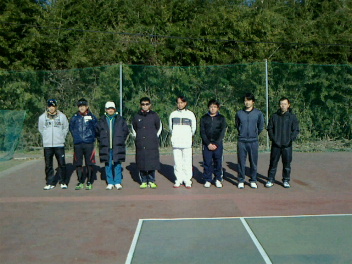 01/04(月) 男子シングルス 初中級＜インスピリッツテニスクラブ＞