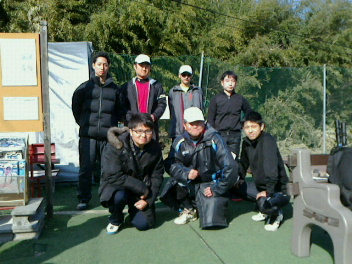 02/04(木) 男子シングルス 初中級＜インスピリッツテニスクラブ＞