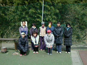 02/22(月) 女子シングルス 中級＜インスピリッツテニスクラブ＞