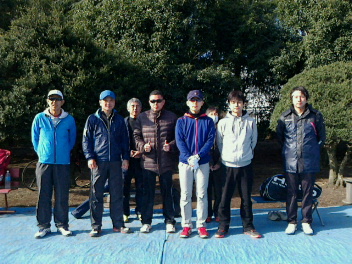 02/28(日) 男子シングルス 初級＜タムラ狭山スポーツセンター＞