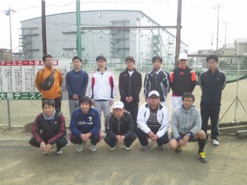 03/05(土) 男子シングルス 中級＜大熊テニスクラブ＞