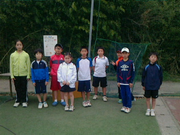 04/09(土) 小学生男女混合シングルス 初級＜インスピリッツテニスクラブ＞