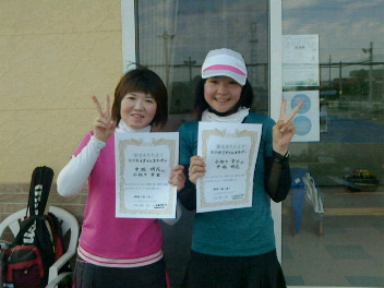06/05(日) 女子ダブルス オープン 優勝＜ALWAYS TENNIS SCHOOL＞