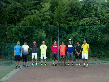 07/28(木) 男子シングルス 中級＜インスピリッツテニスクラブ＞