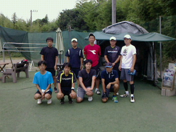 08/14(日) 男子シングルス 初中級＜インスピリッツテニスクラブ＞
