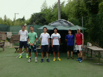 08/18(木) 男子シングルス オープン＜インスピリッツテニスクラブ＞