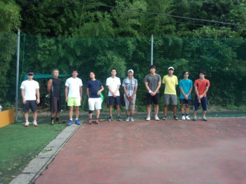 08/23(火) 男子シングルス オープン＜インスピリッツテニスクラブ＞