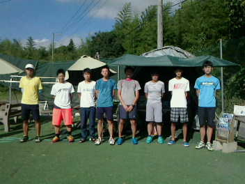 08/26(金) 男子シングルス オープン＜インスピリッツテニスクラブ＞