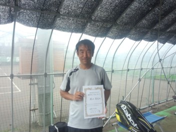 09/19(月) 男子シングルス オープン 優勝＜桶川グリーンテニスクラブ＞
