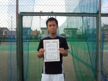 09/26(月) 男子シングルス オープン 優勝＜イケノヤテニススクール＞