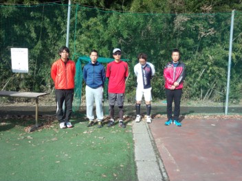 12/05(月) 男子シングルス 中級＜インスピリッツテニスクラブ＞