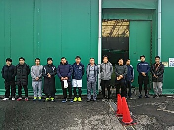 01/24(金) 男子シングルス 中級＜トマトインドアテニスクラブ＞