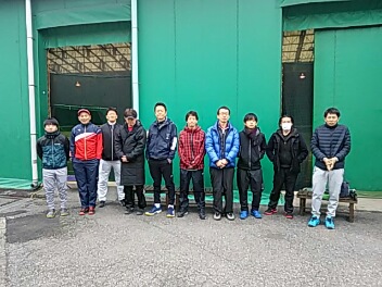 01/27(月) 男子シングルス 中級＜トマトインドアテニスクラブ＞