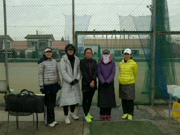 01/27(月) 女子シングルス オープン＜イケノヤテニススクール＞