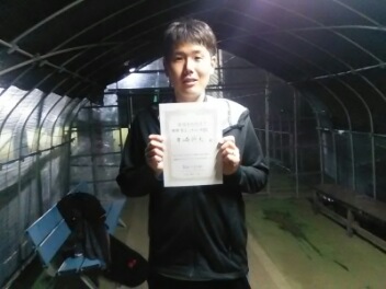 02/24(月) 男子シングルス 中級 優勝＜桶川グリーンテニスクラブ＞