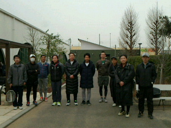 02/25(火) 男子シングルス 初中級＜東大宮テニスクラブ＞