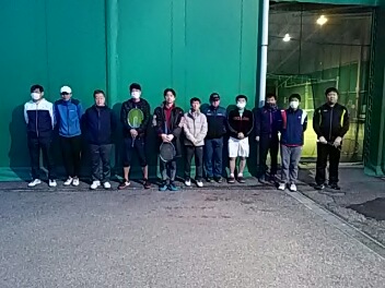 03/20(金) 男子シングルス 初中級＜トマトインドアテニスクラブ＞