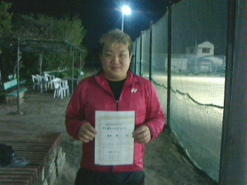 04/04(土) 男子シングルス オープン 優勝＜大熊テニスクラブ＞