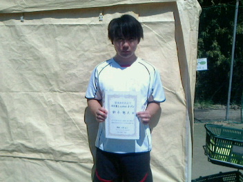 04/06(月) 男子シングルス オープン 優勝＜インスピリッツテニスクラブ＞