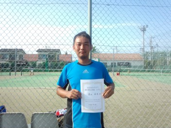 08/31(月) 男子シングルス オープン 優勝＜イケノヤテニススクール＞