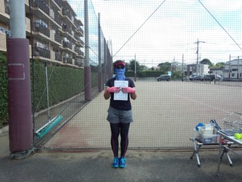 09/15(火) 女子シングルス 初中級 優勝＜東大宮テニスクラブ＞